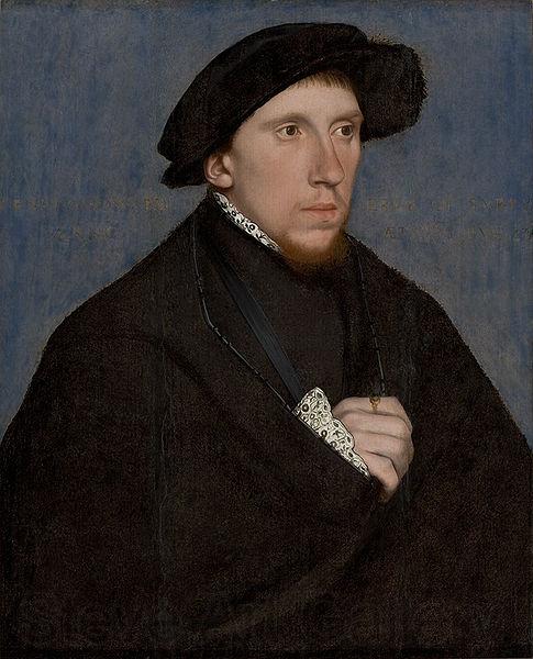 HOLBEIN, Hans the Younger The Poet Henry Howard Germany oil painting art